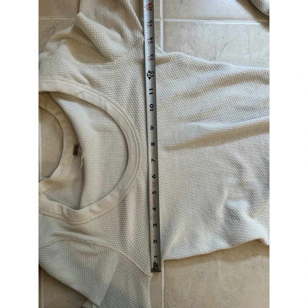 Free People Vintage Fiesta Meadow‎ Embellished Thermal Waffle Anthropologie M